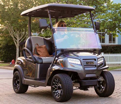 Club Car Onward 2 Passenger Golf Cart Silver Club Car Onward 2 Passenger Golf Cart Silver
